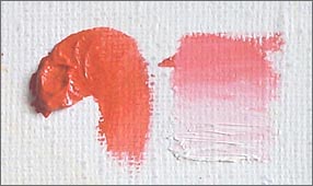 vermilion pigment