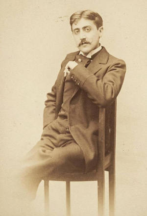 Proust seated