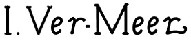 type d signature of Johannes Vermeer