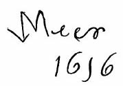 facsimile of signature of The Procuress published in Thore