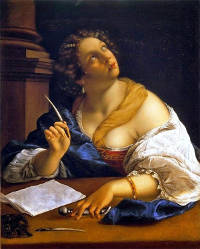 Allegory of Rhetoric, Artemisia Gentileschi