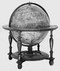 Terrestrial Globe, Jodocus Hondius