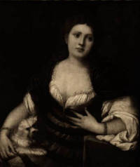 Portrait of a Youn Woman, Palma il Vecchio