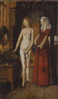 Woman at Her Toilet, After Jan van Eyck
