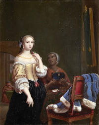 A Lady at her Toilet, Manner of Frans van Mieris the Elder