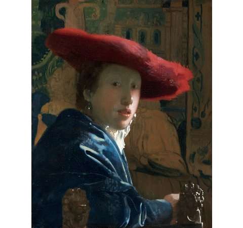 Girl with a Red Hat