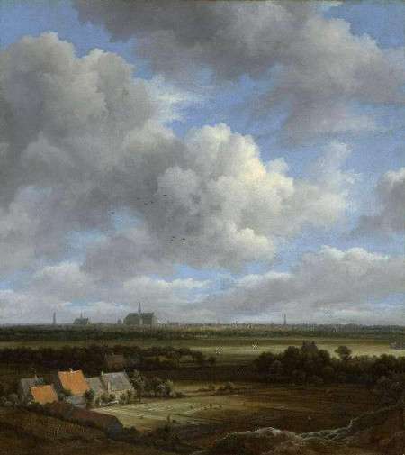 View of Haarlem from the Northwest, with the Bleaching Fields in the Foreground, Jacob Isaacksz. van Ruisdael
