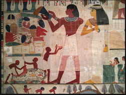 Egyptian Wall Paintings From The New Kingdom