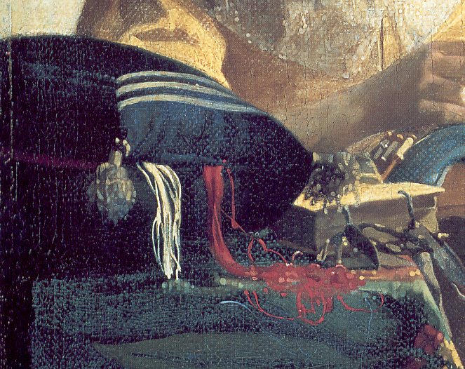 The lacemaker, Johannes Vermeer
