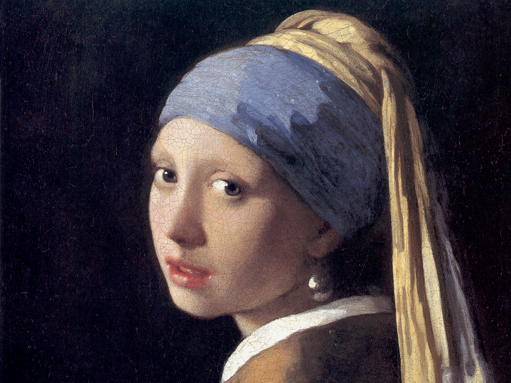 Gir with a pearl Earring, Johannes Vermeer