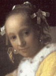 A Lady Writing by Johannes Vermeer
