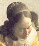 The Lacemaker by Johannes Vermeer