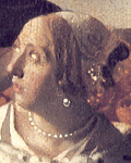 The Love Letter by Johannes Vermeer