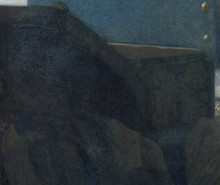 Woman in Blue Reading a Letter, Johannes Vermeer