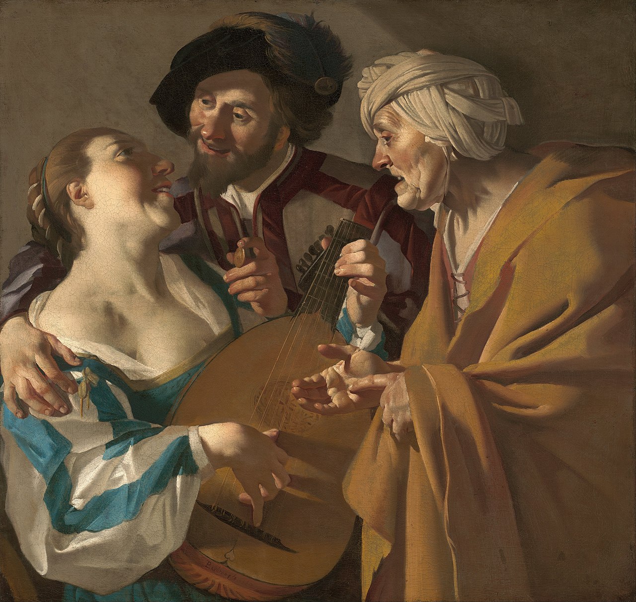 The Procuress, Dirck van Baburen, c. 1622, Oil on canvas, 101.6 x 107.6 cm., Museum of Fine Arts, Boston, Boston