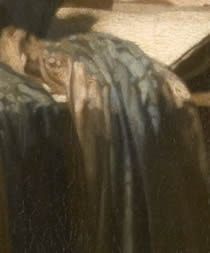 The Art of Painting (detail), Johannes Vermeer