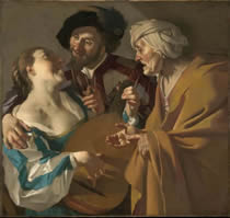 The Procuress, Dirck van Baburen