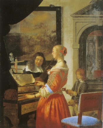 The Duet, Frans van Mieris
