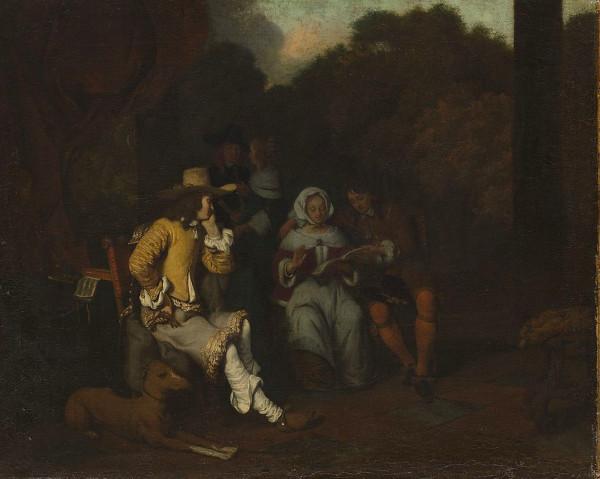  A Musical Party, Gerbrand van Eeckhout