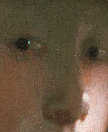 Girl with a Read Hat by Johannes Vermeer