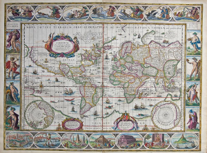 17th-century map, Willem Janszoon Blaeu