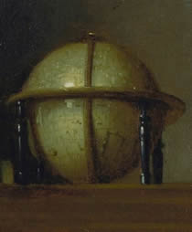 The Geographer (detail), Johannes Vermeer