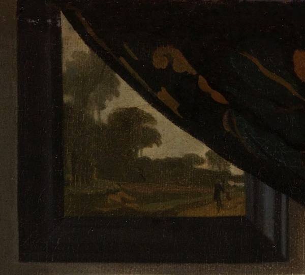 The Love Letter (detail), Johannes Vermeer
