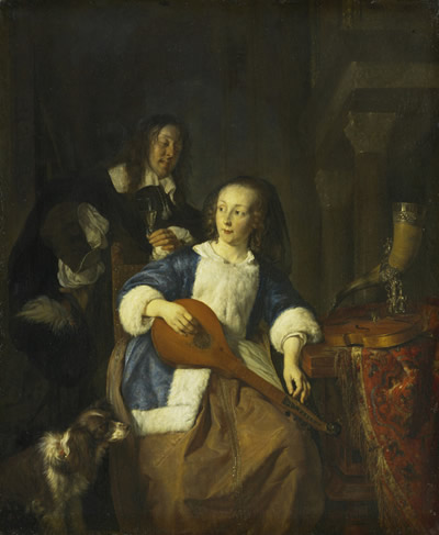 The Lute Player, Gabriel Metsu