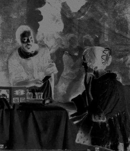 MA-XRF image of the Mistress and Maid