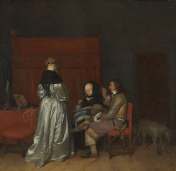 Gerrit ter Borch, The Gallant Coversation