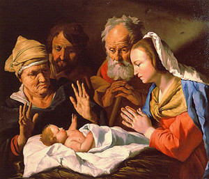Adoration of the Christ Child, Matthias Stomer
