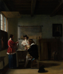The Visit, Pieter de Hooch