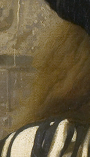 The Art of Painting (detail), Johannes Vermeer