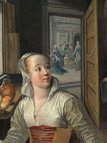 The Four Elements: Fire Detail, Joachim Beuckelaer