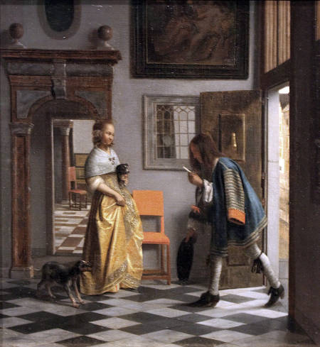 The Duet (detail), Jan Miense Molenaer