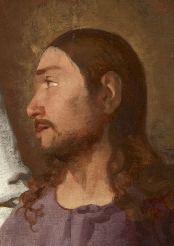 Christ in the House of Martha and Mary (detail), Johannes Vermeer
