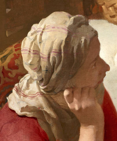 Christ in the House of Martha and Mary (detail), Johannes Vermeer