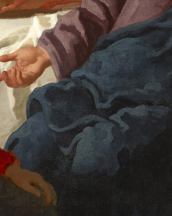 Christ in the House of Martha and Mary (detail), Johannes Vermeer