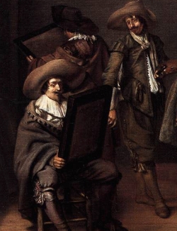 >Art-lovers in a Painter's Studio, Pieter Codde