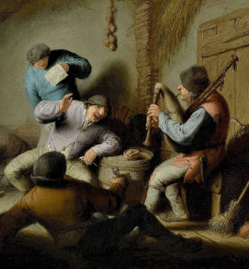 The Seduction, Caspar Netscher