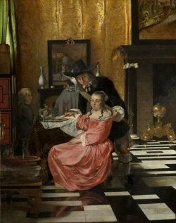The Refused Glass, Ludolf de Jongh