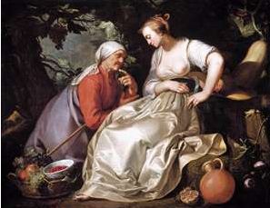 Vertumnus and Pomona, Abraham Bloemaert