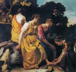 Diana and her Companions, Johannes Vermeer