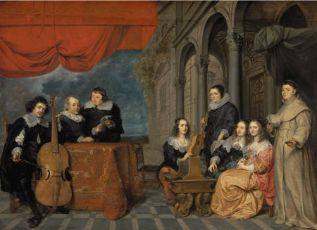 Woman at the Clavichord, Gerrit Dou