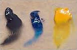 Pigments used in background of Johannes Vermeer's Girl with a Pearl Earring