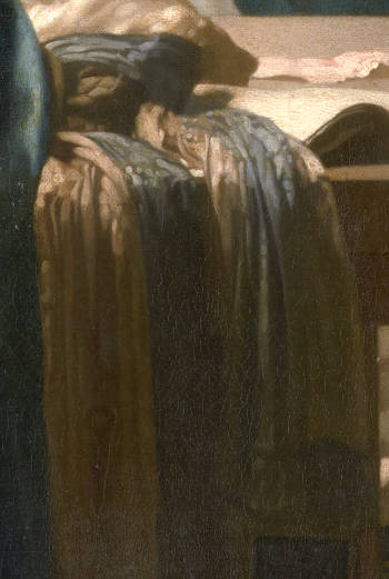 Detail of Vermeer's The Art of Painting