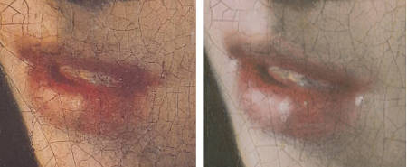 Girl with a Pearl Earring (detail), Johannes Vermeer