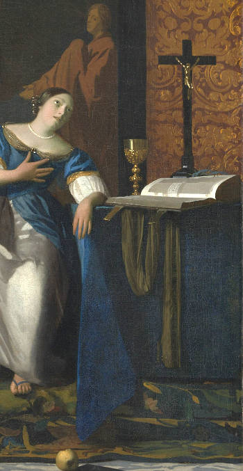 The Allegory of Faith, Johannes Vermeer