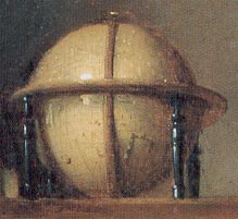 The Geographer (detail), Johannes Vermeer