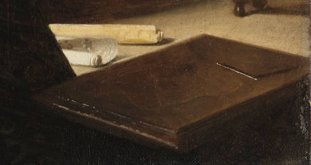 The Geographer (detail), Johannes Vermeer